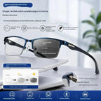 👓 Nowe okulary do czytania bez oprawek dla osób w średnim i starszym wieku – z funkcją zoomu, soczewkami wieloogniskowymi i fotochromowymi oraz ochroną przed światłem niebieskim.