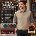 【M-4XL】Męski dwuczęściowy sweter ze sztucznej szenili z aksamitem i pogrubieniem zapewniającym ciepło
