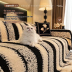 🛋️Oferta specjalna: 🎉Miękkie i antypoślizgowe pluszowe pokrowce na sofę【180*130cm】