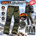 🏃‍♂️【S–5XL】2026 Nowe męskie spodnie outdoorowe na jesień i zimę – ciepłe, polarowe, wodoodporne i wiatroszczelne