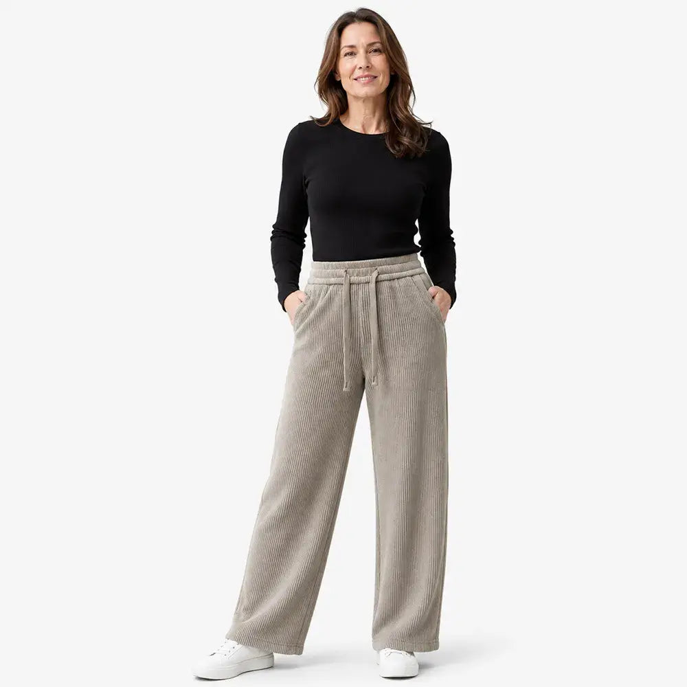 👖 Spodnie w paski o prostym kroju | Wyszczuplające i wygodne
