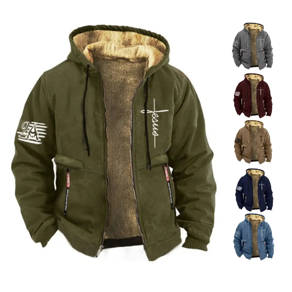 【Płatność przy odbiorze】【S–3XL】Elegancka i ciepła męska bluza polarowa na jesień i zimę