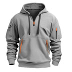💥🧥【S-5XL】Męska sportowa bluza z kapturem zapinana na zamek i wiele kieszeni