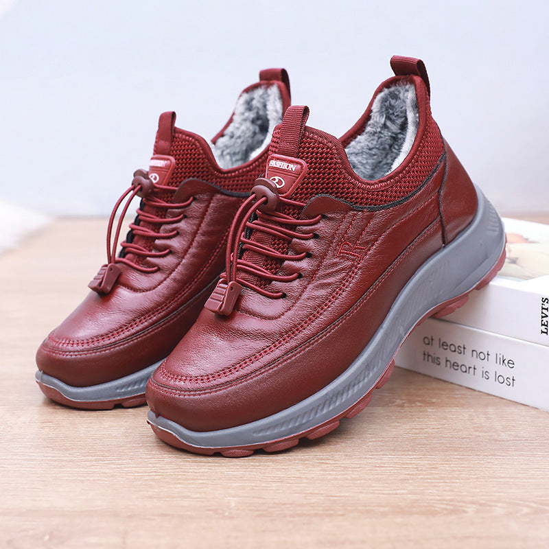 Stylowe damskie zimowe trampki, ciepłe i wygodne【35-41】