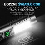 🔦 Wielofunkcyjna latarka LED z zoomem