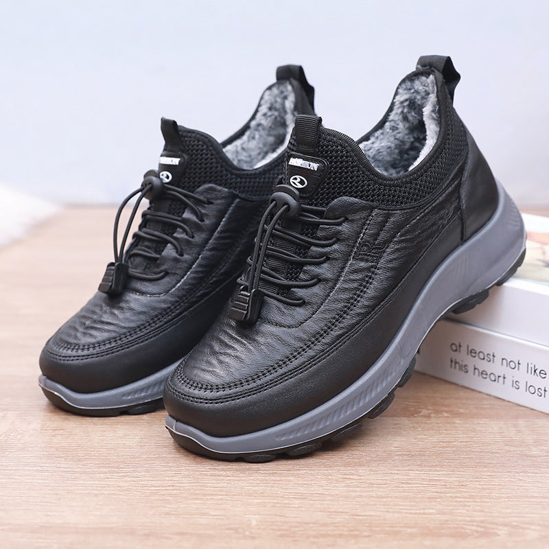 Stylowe damskie zimowe trampki, ciepłe i wygodne【35-41】