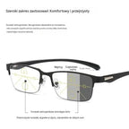 👓 Nowe okulary do czytania bez oprawek dla osób w średnim i starszym wieku – z funkcją zoomu, soczewkami wieloogniskowymi i fotochromowymi oraz ochroną przed światłem niebieskim.
