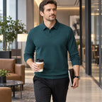 【M-4XL】Męski dwuczęściowy sweter ze sztucznej szenili z aksamitem i pogrubieniem zapewniającym ciepło