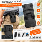 💳✈️ Dyskretny pas biodrowy na paszport, gotówkę i karty – Poręczna i bezpieczna saszetka na lotniska, wycieczki miejskie oraz wyprawy w teren